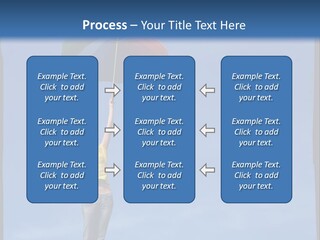 Outdoors High Umbrella PowerPoint Template