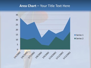 Outdoors High Umbrella PowerPoint Template