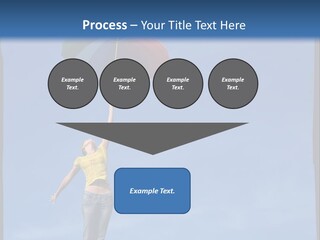 Outdoors High Umbrella PowerPoint Template
