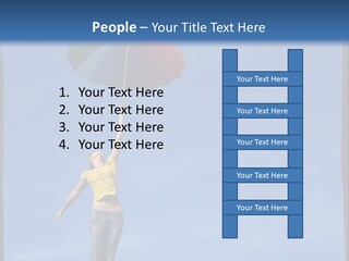Outdoors High Umbrella PowerPoint Template