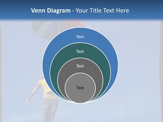 Outdoors High Umbrella PowerPoint Template