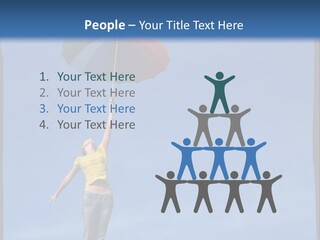 Outdoors High Umbrella PowerPoint Template