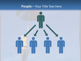 Outdoors High Umbrella PowerPoint Template