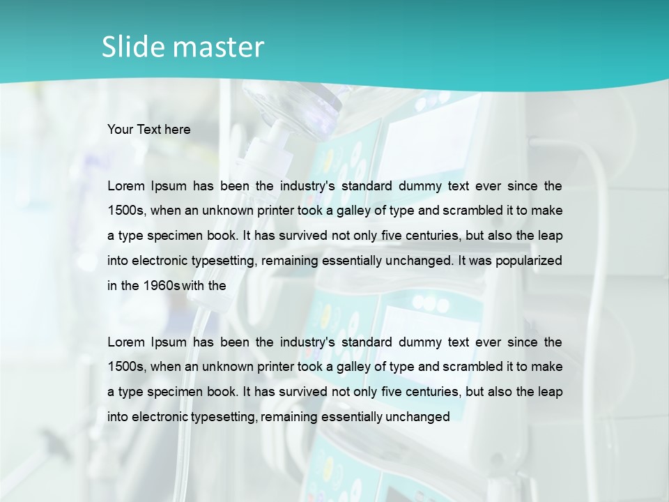 Machine Disposable Specialist PowerPoint Template