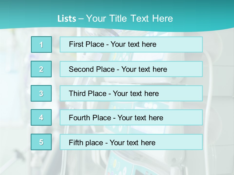 Machine Disposable Specialist PowerPoint Template