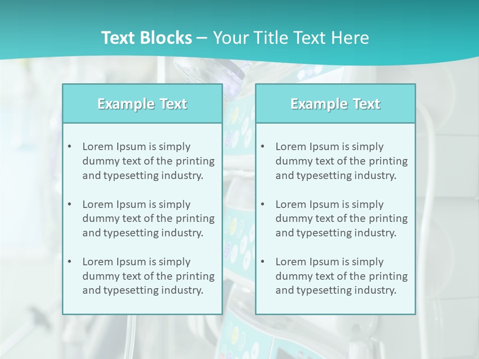 Machine Disposable Specialist PowerPoint Template