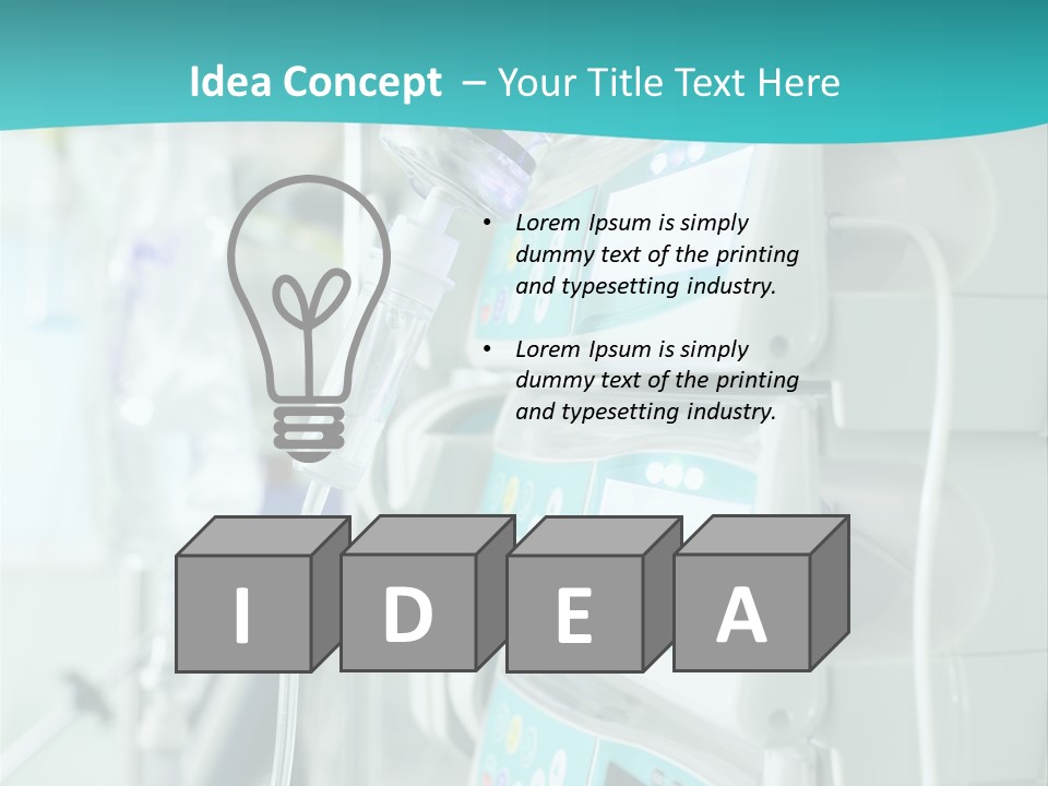Machine Disposable Specialist PowerPoint Template