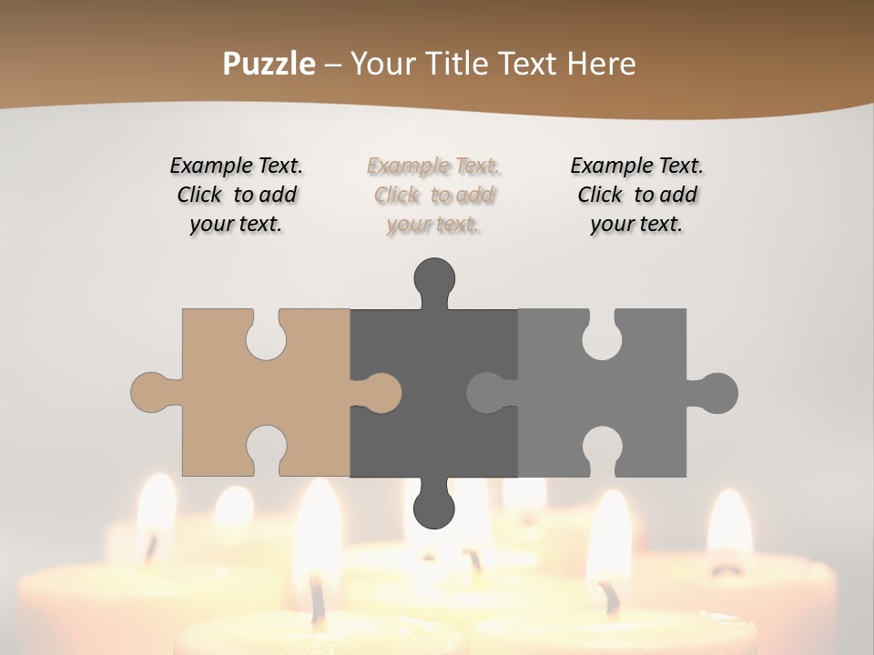 Burning Harmony Ambiance PowerPoint Template