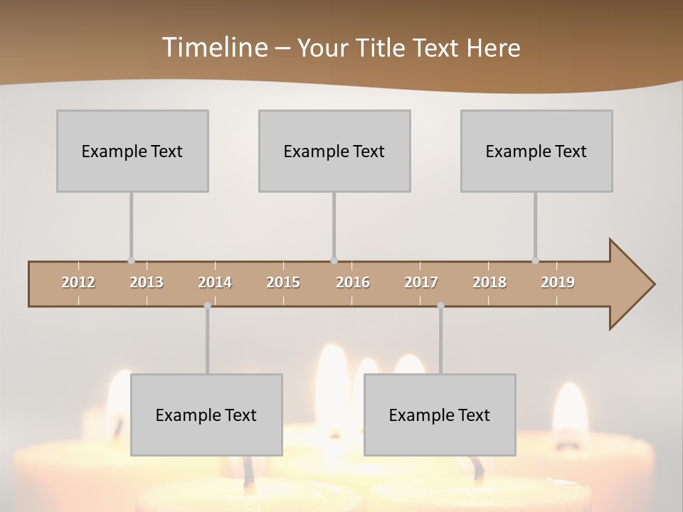Burning Harmony Ambiance PowerPoint Template
