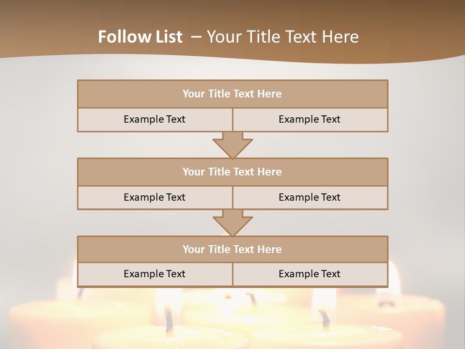 Burning Harmony Ambiance PowerPoint Template