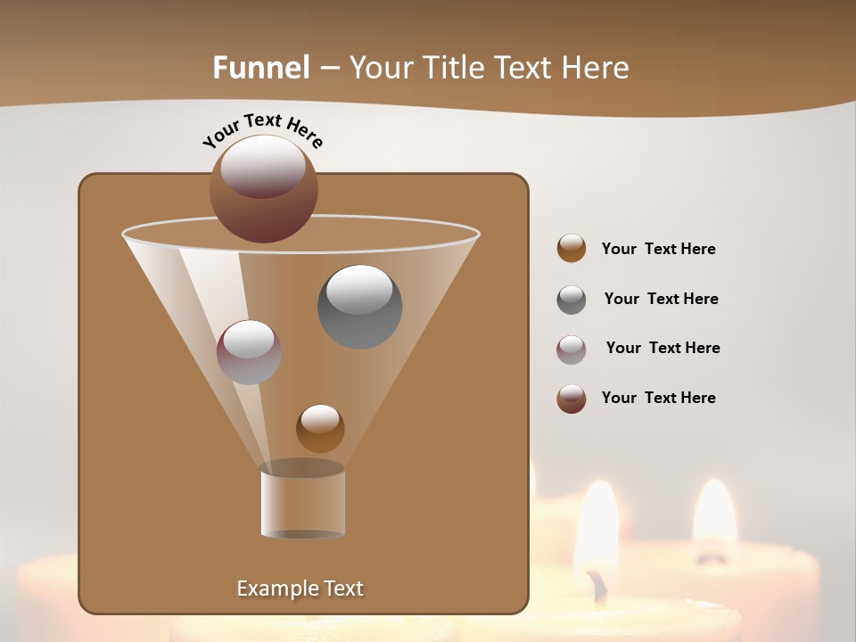 Burning Harmony Ambiance PowerPoint Template
