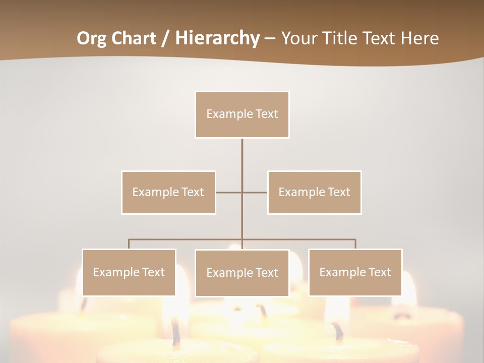 Burning Harmony Ambiance PowerPoint Template