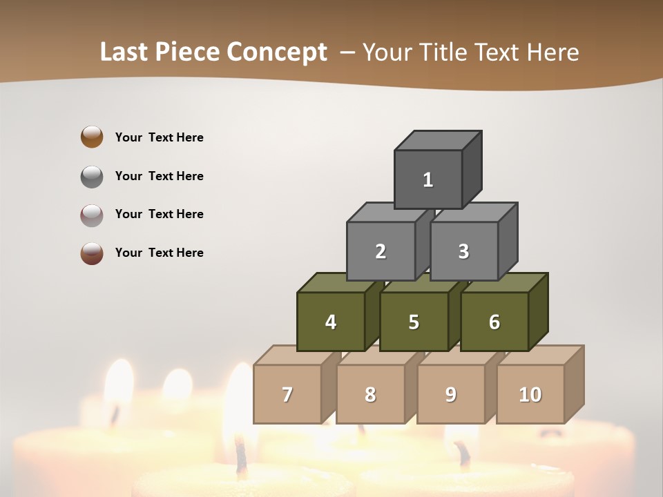 Burning Harmony Ambiance PowerPoint Template