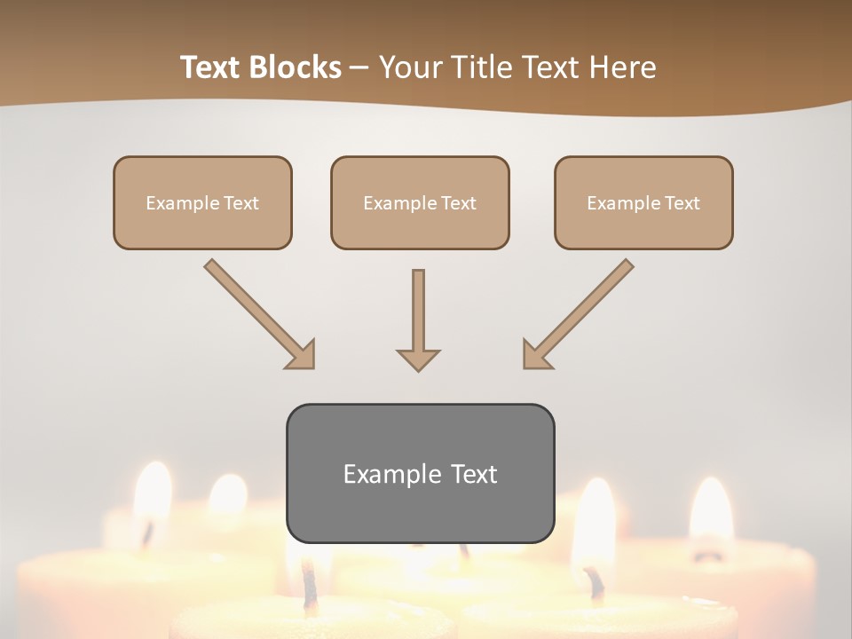 Burning Harmony Ambiance PowerPoint Template