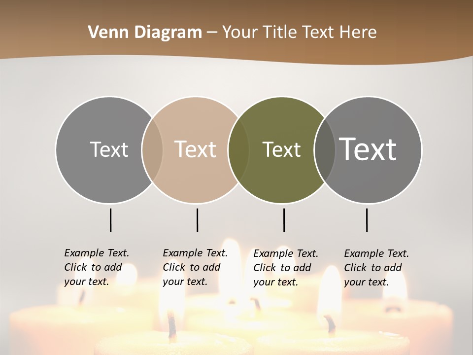 Burning Harmony Ambiance PowerPoint Template