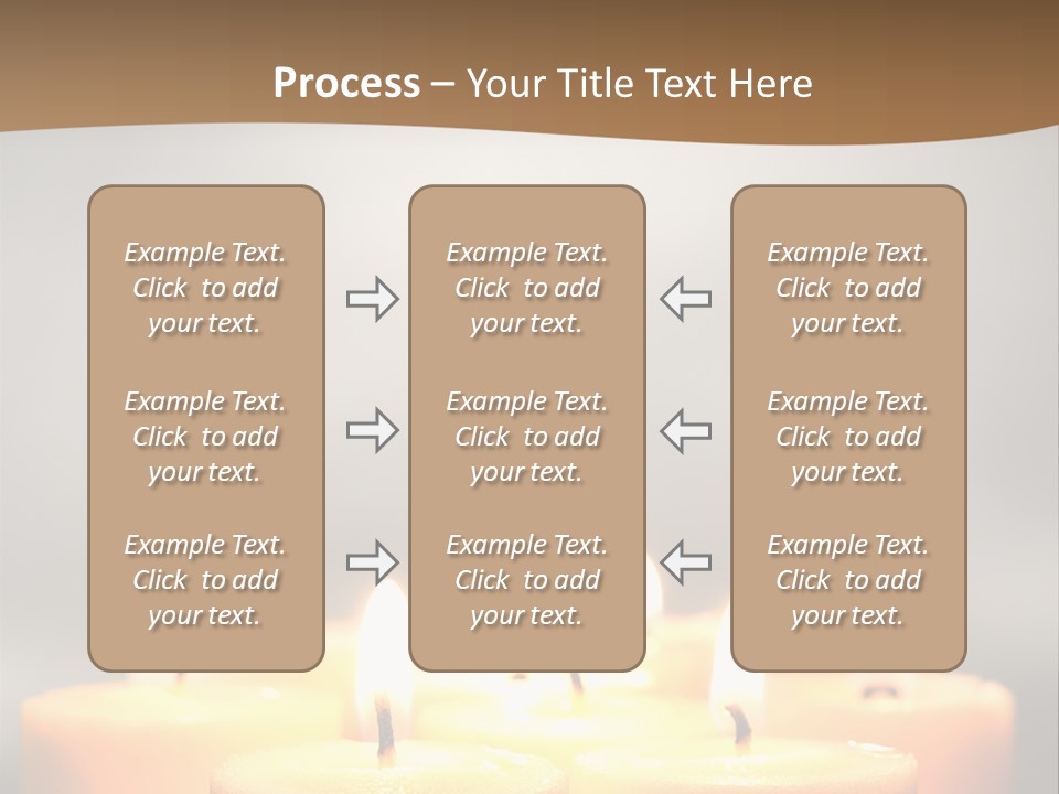 Burning Harmony Ambiance PowerPoint Template