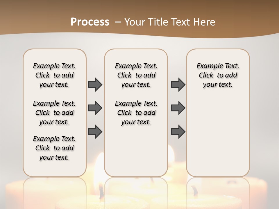 Burning Harmony Ambiance PowerPoint Template