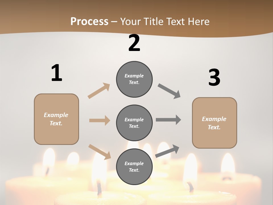 Burning Harmony Ambiance PowerPoint Template