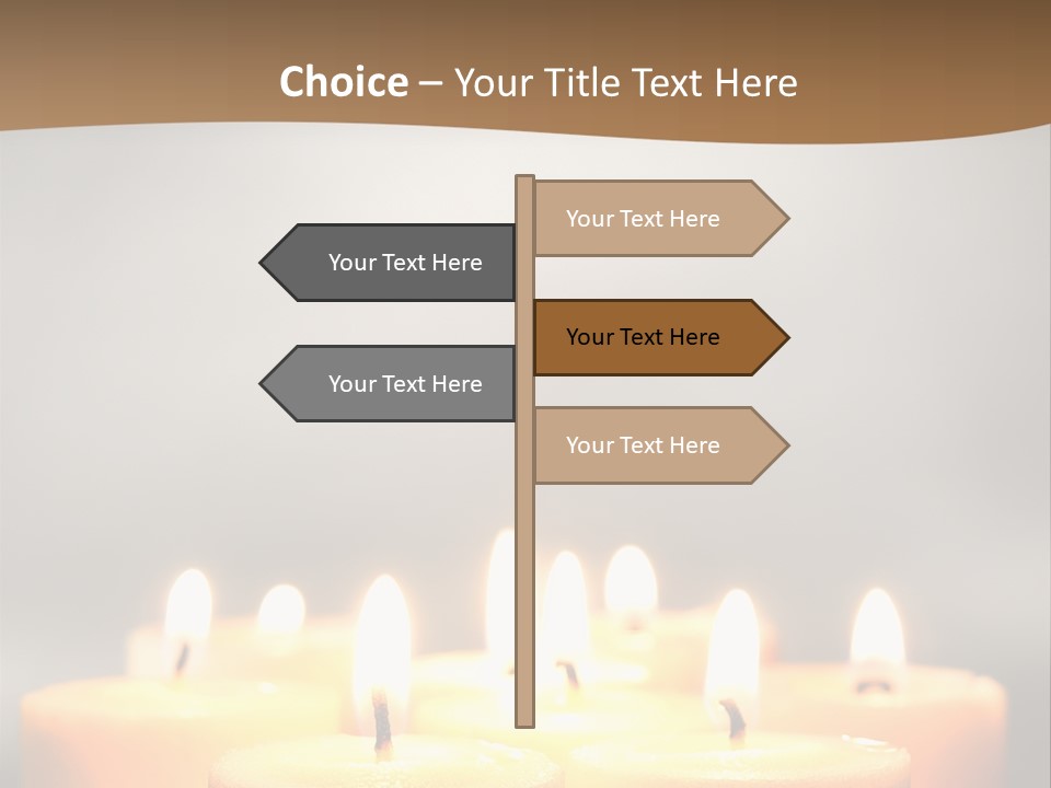 Burning Harmony Ambiance PowerPoint Template