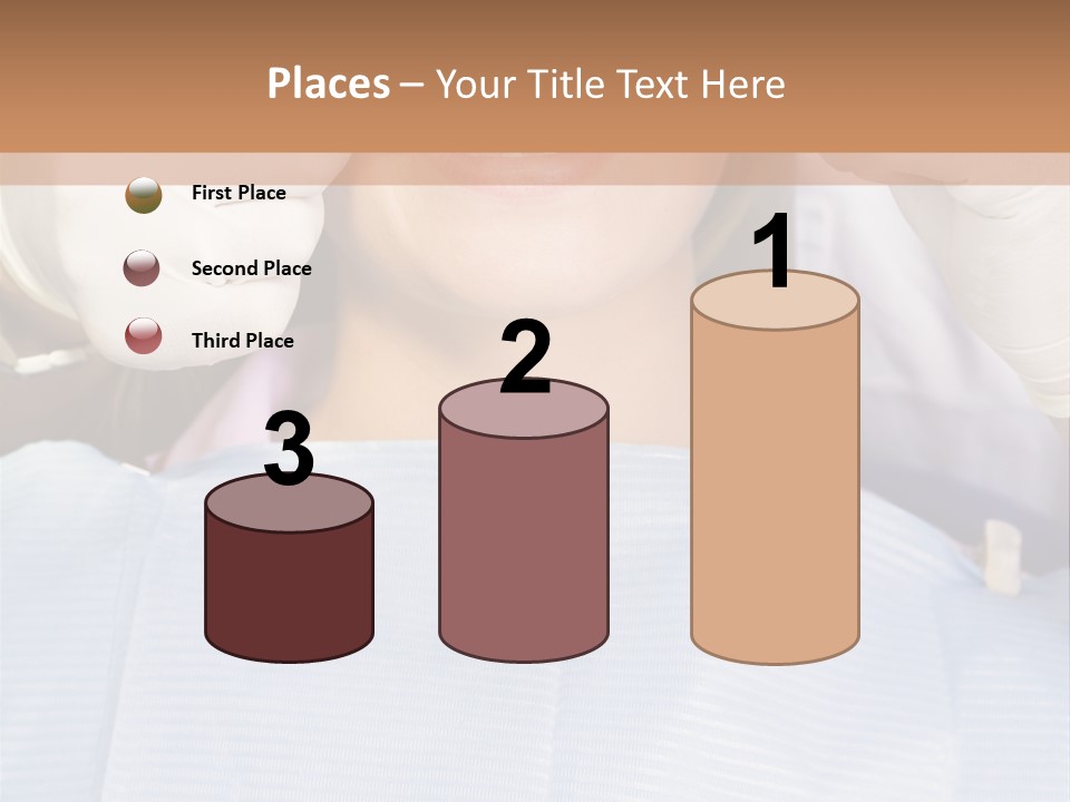 Adults Dentistry Mirror PowerPoint Template