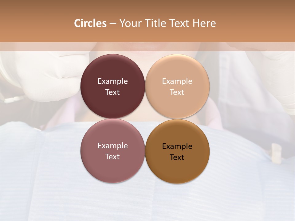 Adults Dentistry Mirror PowerPoint Template