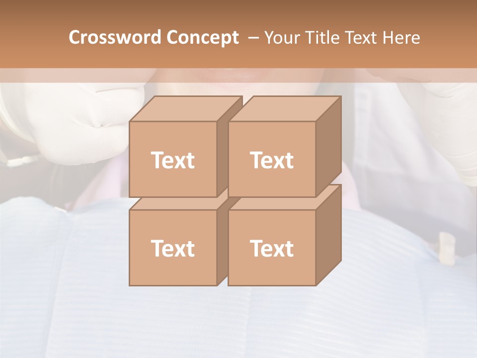 Adults Dentistry Mirror PowerPoint Template