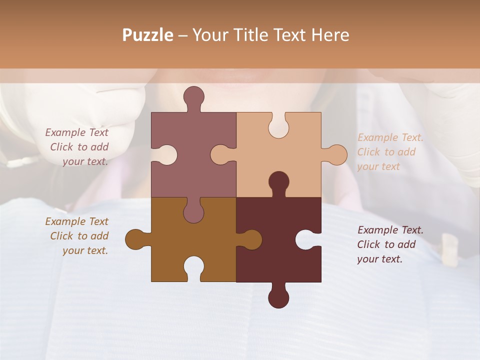 Adults Dentistry Mirror PowerPoint Template