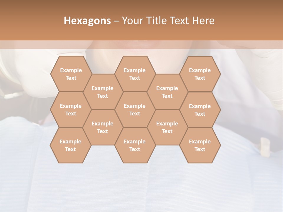 Adults Dentistry Mirror PowerPoint Template