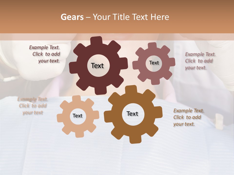 Adults Dentistry Mirror PowerPoint Template