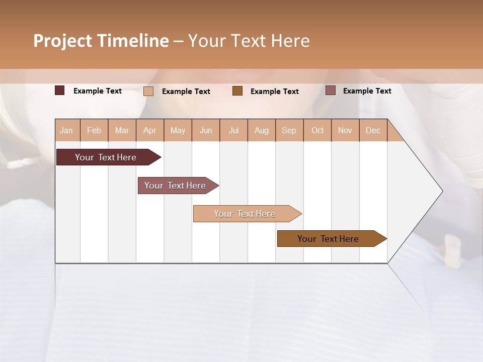 Adults Dentistry Mirror PowerPoint Template