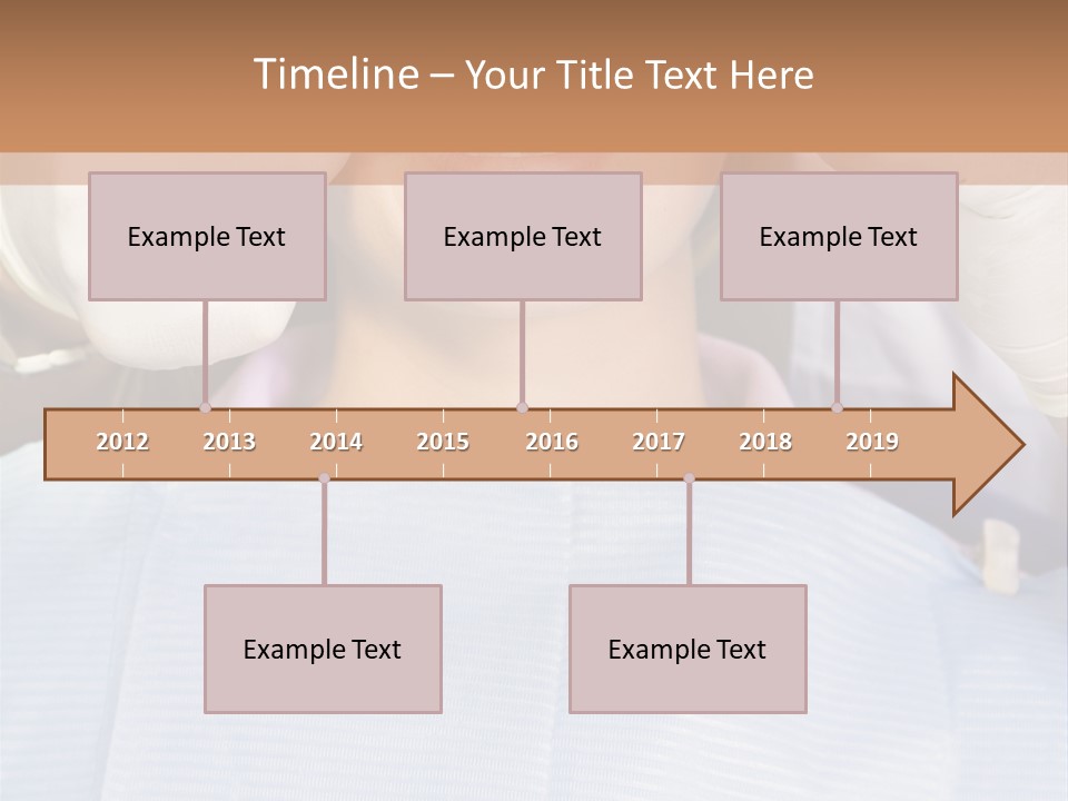 Adults Dentistry Mirror PowerPoint Template