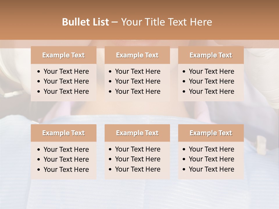 Adults Dentistry Mirror PowerPoint Template