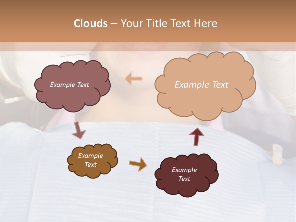 Adults Dentistry Mirror PowerPoint Template