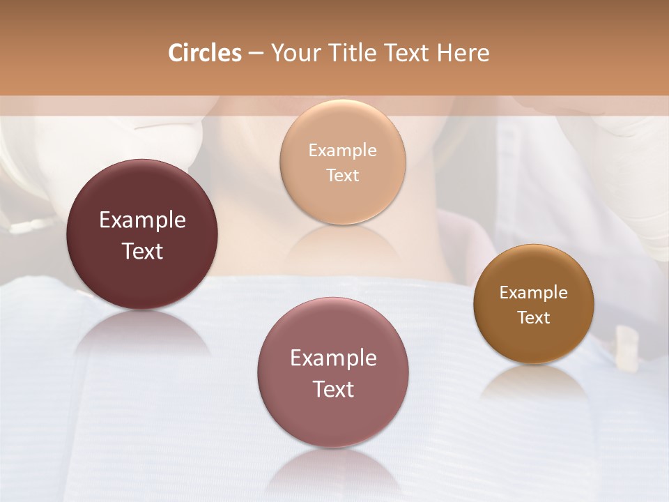 Adults Dentistry Mirror PowerPoint Template