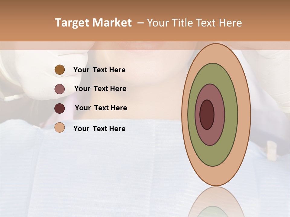 Adults Dentistry Mirror PowerPoint Template
