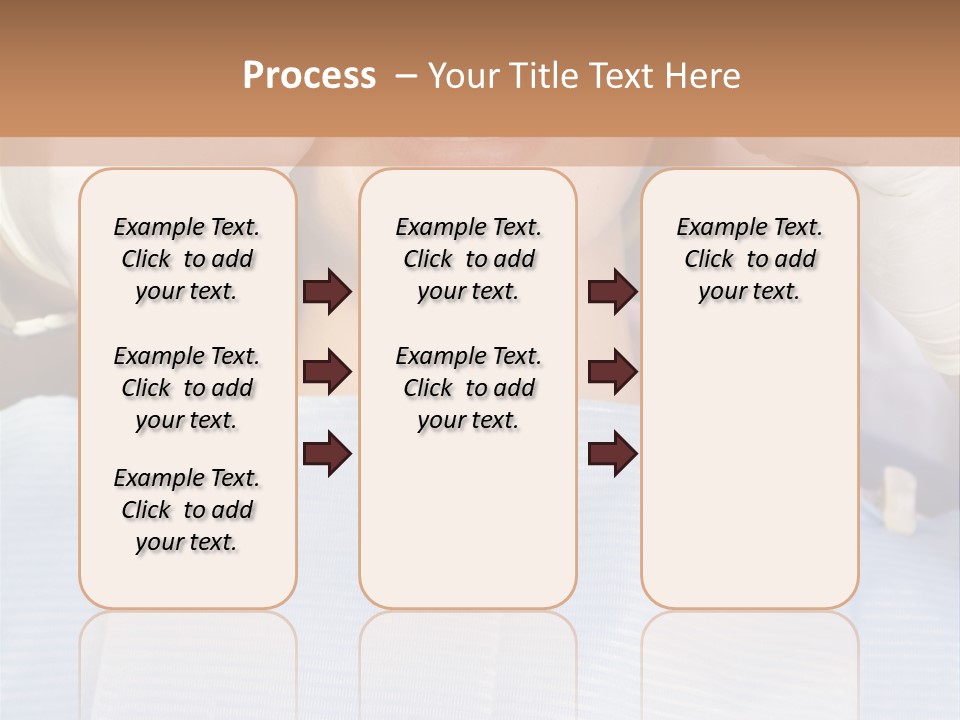 Adults Dentistry Mirror PowerPoint Template