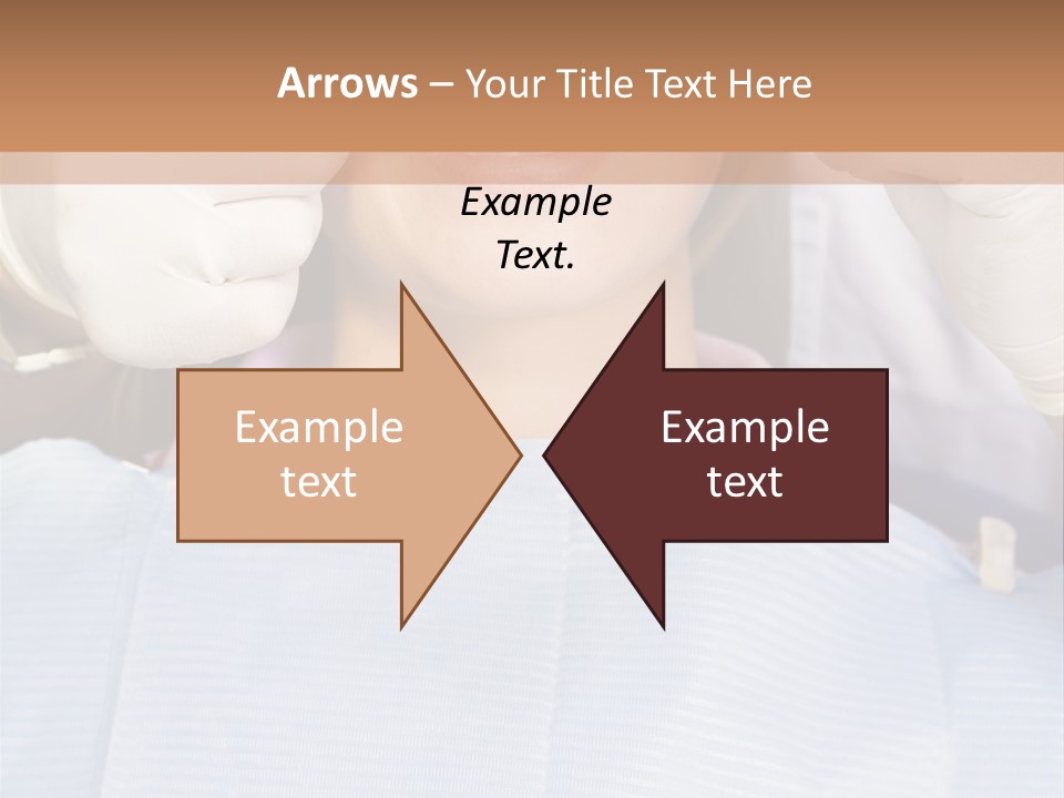 Adults Dentistry Mirror PowerPoint Template