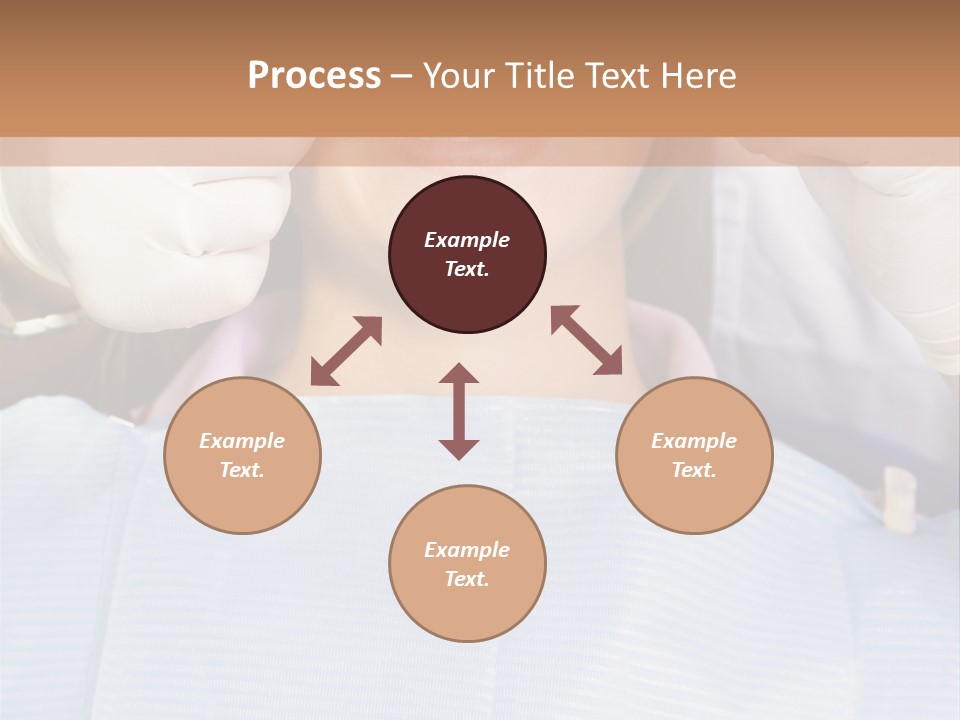 Adults Dentistry Mirror PowerPoint Template