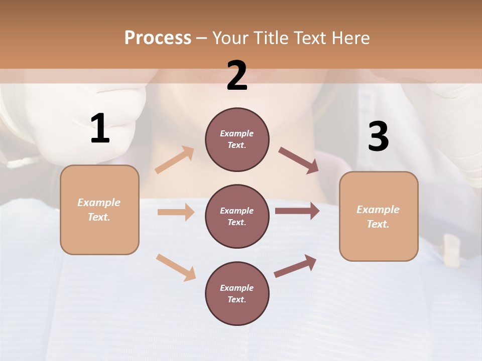 Adults Dentistry Mirror PowerPoint Template