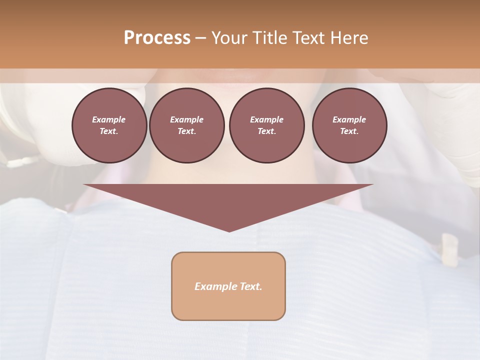 Adults Dentistry Mirror PowerPoint Template