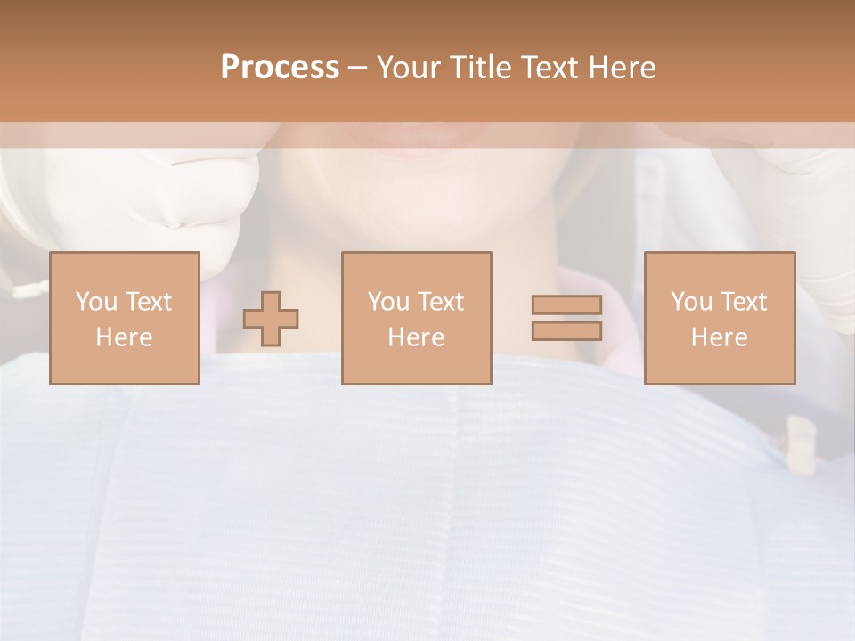 Adults Dentistry Mirror PowerPoint Template