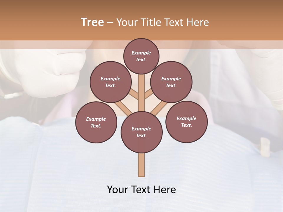 Adults Dentistry Mirror PowerPoint Template