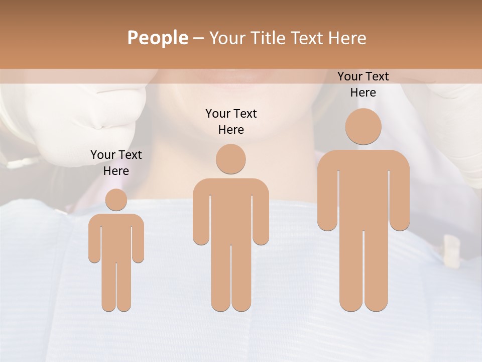 Adults Dentistry Mirror PowerPoint Template