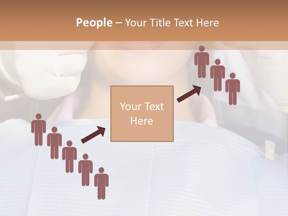 Adults Dentistry Mirror PowerPoint Template