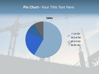 Site Real Crane PowerPoint Template