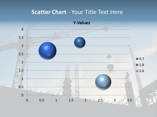 Site Real Crane PowerPoint Template