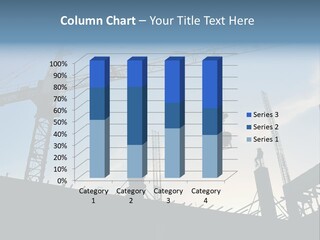 Site Real Crane PowerPoint Template