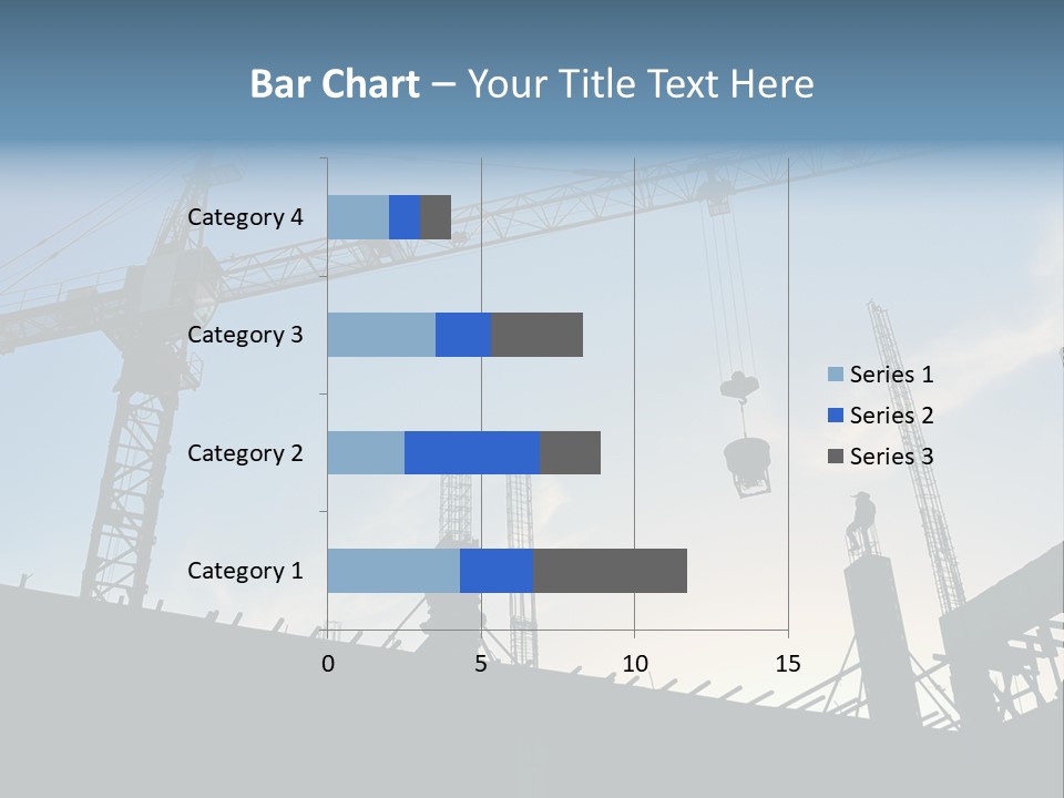 Site Real Crane PowerPoint Template