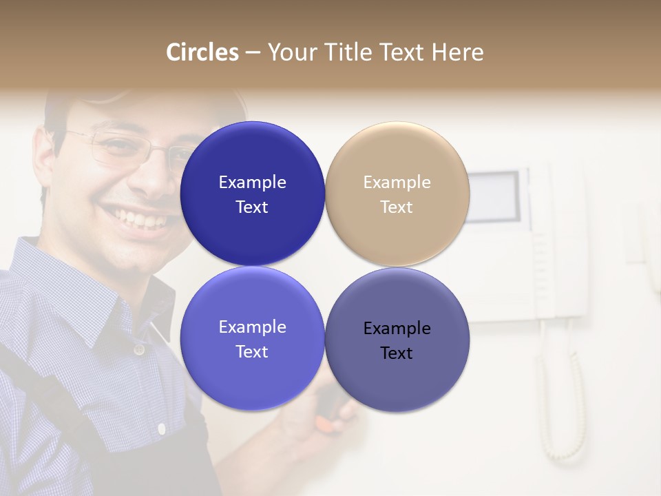 Plant Troubleshooter Repair PowerPoint Template