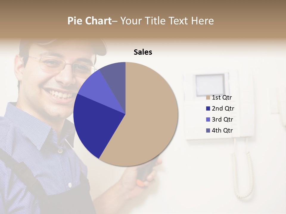 Plant Troubleshooter Repair PowerPoint Template